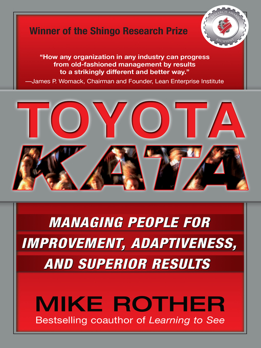 Title details for Toyota Kata by Mike Rother - Available